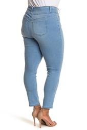 3-Button Skinny Jeans
