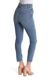 Good Curve Exposed Button Ankle Crop Jeans