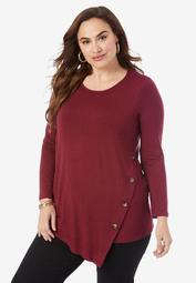 Side-Button Tunic