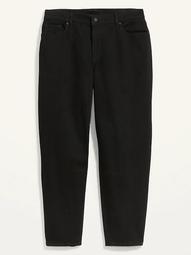 High-Waisted Secret-Slim Pockets O.G. Straight Plus-Size Black Jeans