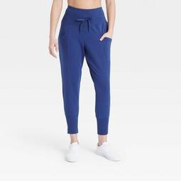 All in Motion Women's High-Waisted Ribbed Jogger Pants 25.5 - All in