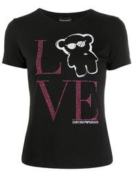 love slogan T-shirt