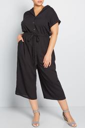 So Field Cropped Utility Jumpsuit