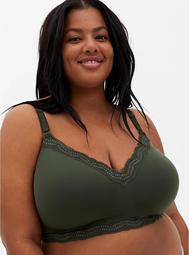 Olive Green 360° Back Smoothing™ Lightly Lined Everyday Wire-Free Bra
