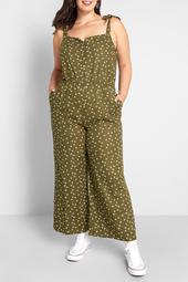 Every Waking Moment Patterned Jumpsuit