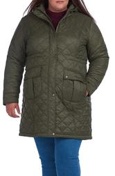 Jenkins Quilted Nylon Jacket with Removable Hood