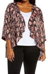 Emily Floral Waterfall Jacket
