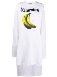 banana jersey dress