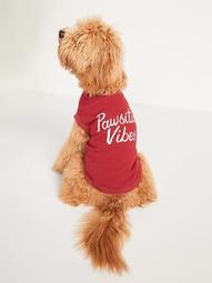 Printed Jersey Tee for Pets 