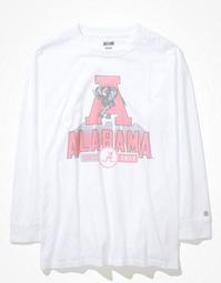 Tailgate Women's Alabama Crimson Tide Oversized Long-Sleeve T-Shirt