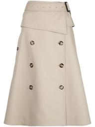 trench A-line skirt