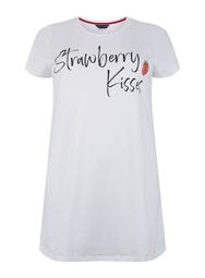 **DP Curve Multi Colour Strawberry Print T-Shirt