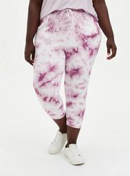 Relaxed Fit Jogger Terry Grape Wash