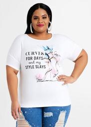 Curves For Days Graphic Tee