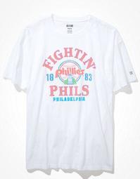 Tailgate Women's Philadelphia Phillies Oversized Graphic T-Shirt