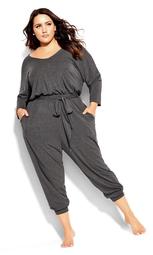 Ruby Jumpsuit - charcoal
