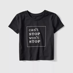 Kid's Can't Stop Won't Stop Graphic Tee