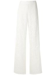 Patricia lace wide leg trousers