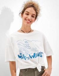 Tailgate for Surfrider Women's Snoopy Graphic T-Shirt