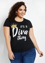 It's A Diva Thing Graphic Tee