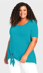 Wildside Top - turquoise