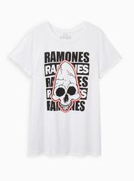 Classic Fit Crew Tee – Ramones White