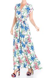 Jasmine Floral Print Maxi Dress