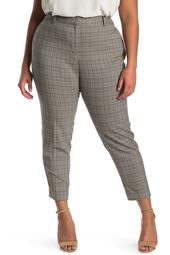 Plaid Tapered Trousers