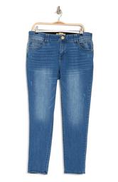 AB Tech Ankle Crop Skimmer Skinny Jeans