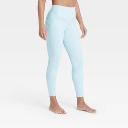 Women's Contour Flex High-Waisted Ribbed 7/8 Leggings 24.5" - All in Motion™