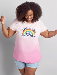 Stand Together Rainbow Graphic Tee 