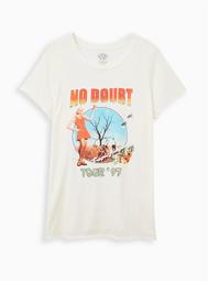 Classic Fit Crew Tee - No Doubt White
