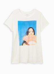 Classic Fit Crew Tee - Kacey Musgraves White