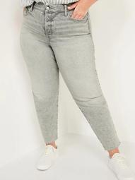 High-Waisted Secret-Slim Pockets O.G. Straight Plus-Size Button-Fly Jeans
