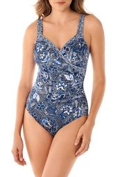 Provence D'Azur Seraphina Printed One-Piece Swimsuit