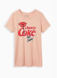 Slim Fit Tee - Pink Cherry Coke