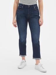 Mid Rise Girlfriend Jeans With Washwell™