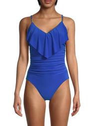 Isabel Ruched One-Piece Swimsuit