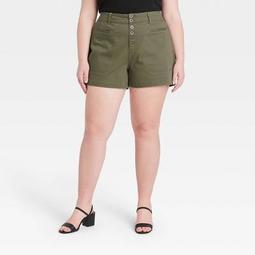 Women's Plus Size Shorts - Ava & Viv™ 