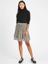 Petite Pleated Mini Skirt