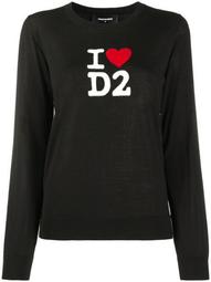 I Love D2 wool jumper