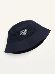 Logo-Graphic Gender-Neutral Bucket Hat for Adults