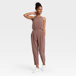 Women's Stretch Woven Sleeveless Jumpsuit - All in Motion™