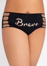 Cotton Cutout Brief Hipster Panty