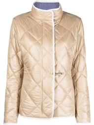 quilted cotton puffer jacket