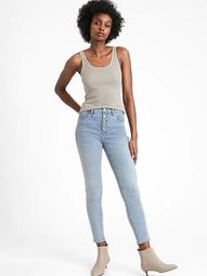 High-Rise Skinny Jean with Button Fly