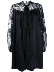 sequin-embellished flared dress