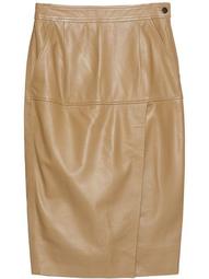 Khloelle leather skirt