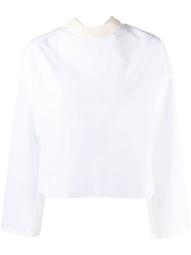 flared sleeve cotton top