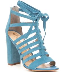 Sam Edelman Yarina Cutout Ankle Tie Dress Sandals